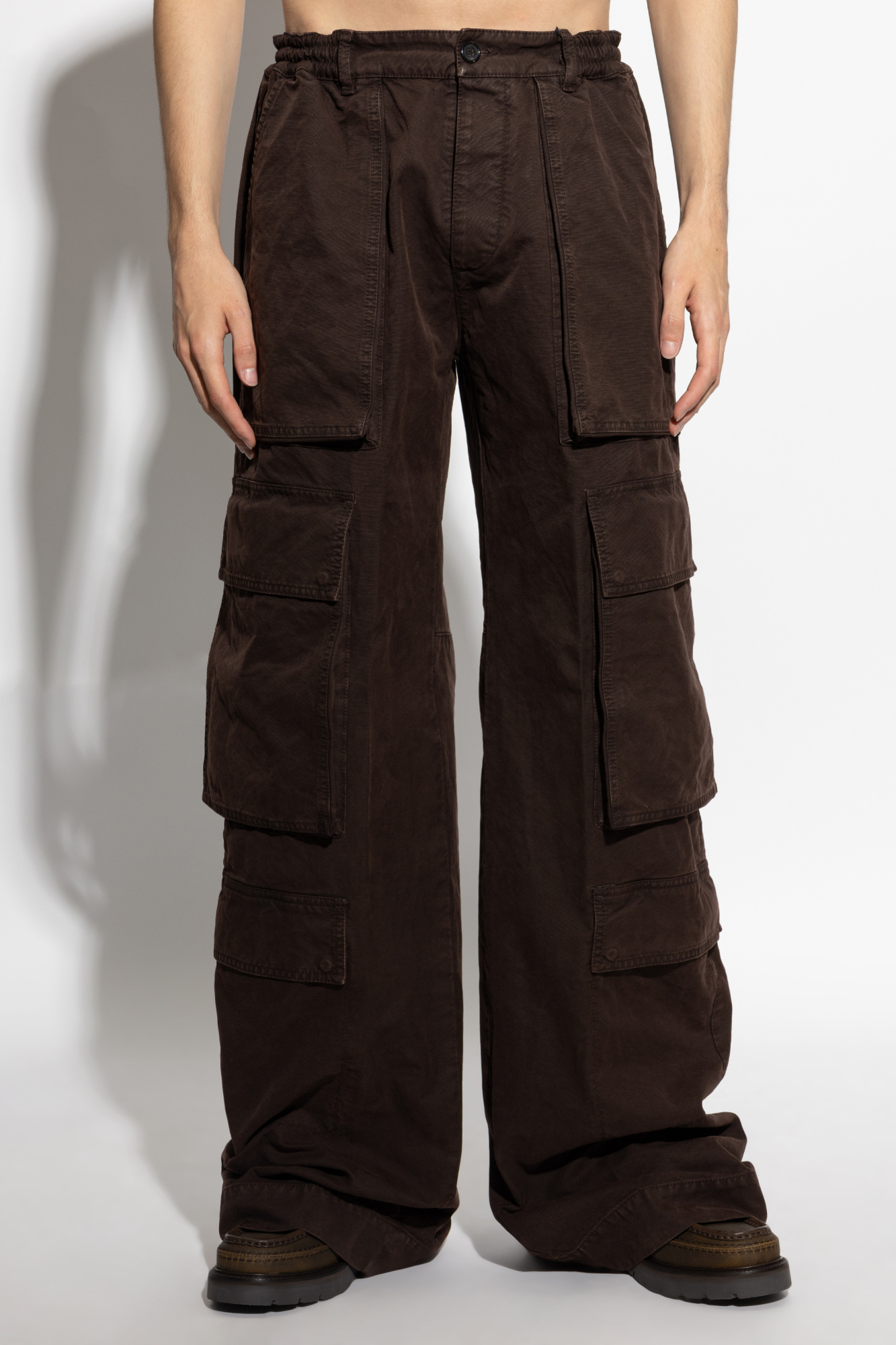 Dsquared2 Icon New Generation Cargo Trousers In Black