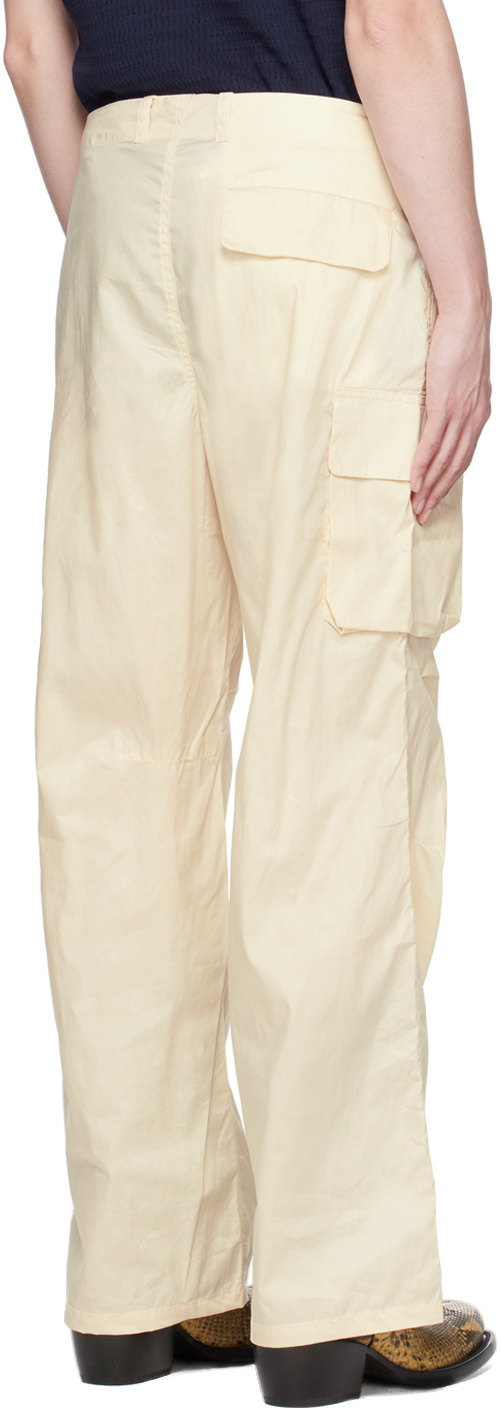 Our Legacy Off-white Mount Cargo Pants In White