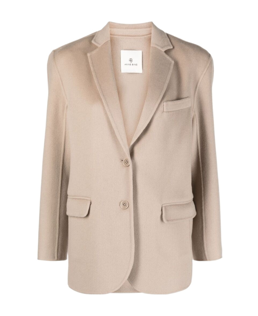 ANINE BING SINGLE-BREASTED BLAZER
