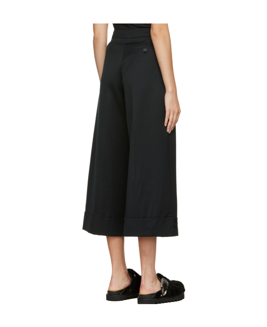 Simone Rocha Straight Casual Pants In Black