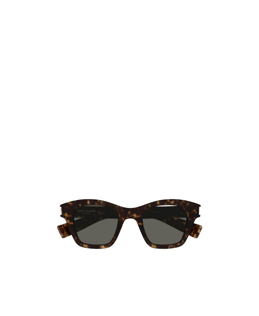Saint Laurent Sl 592 Square-frame Sunglasses In Black