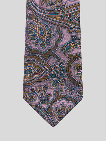 Etro Paisley Silk Jacquard Tie