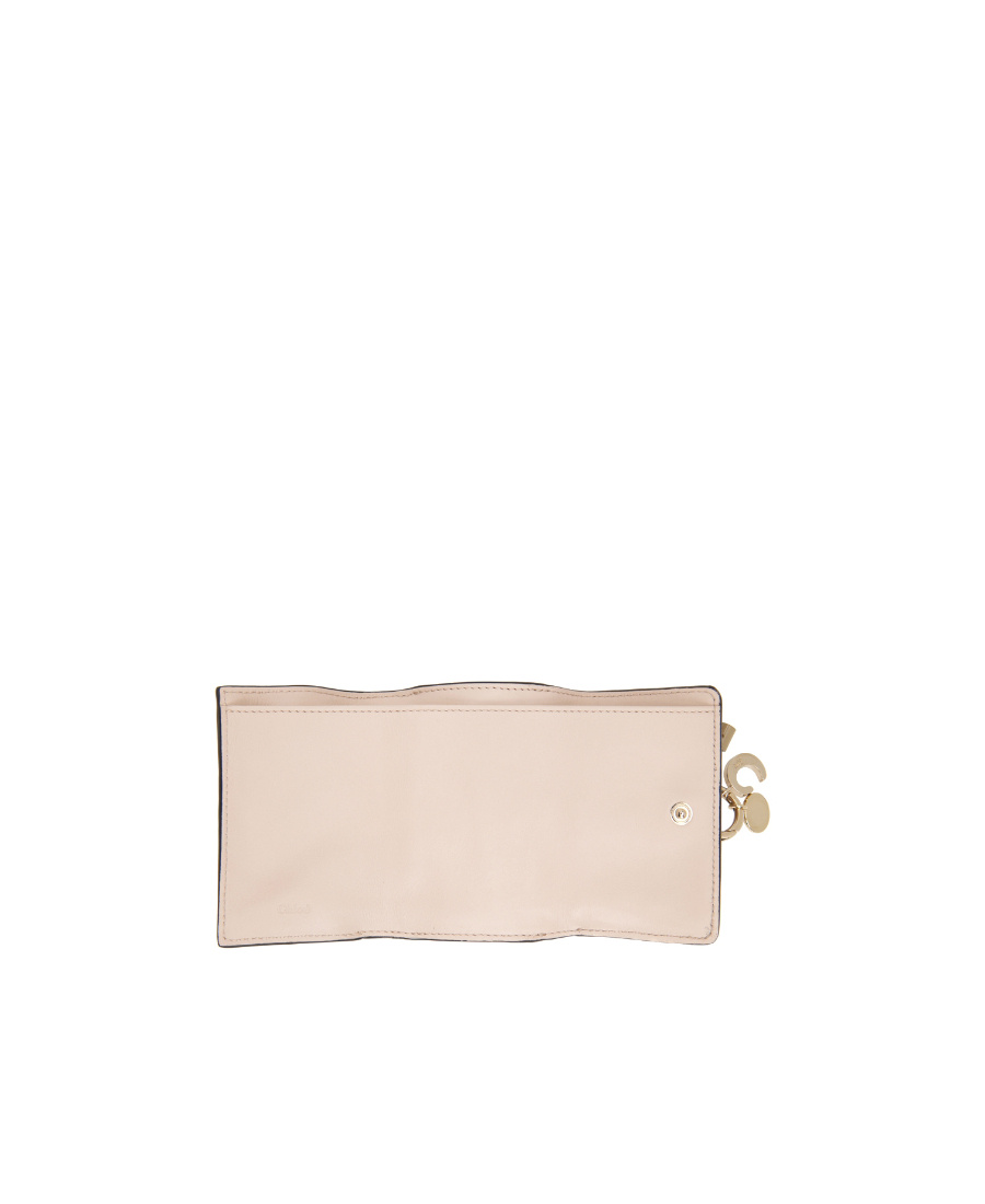 Chloé Trifold Wallet In Nude