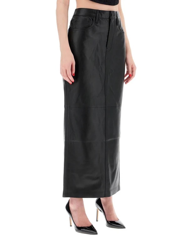Wardrobe.nyc Straight Pencil Skirt With Belt Loops