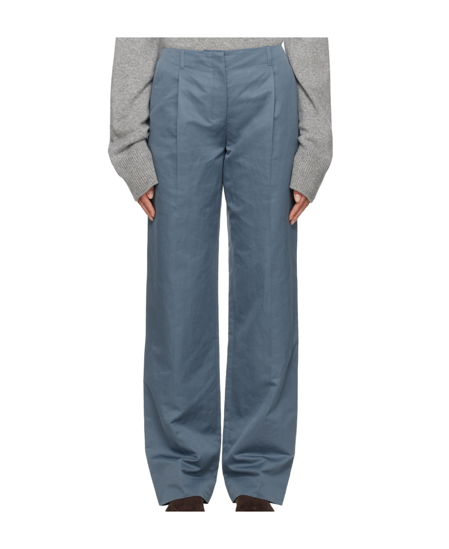 The Row Tamarindo Casual Pants In Blue