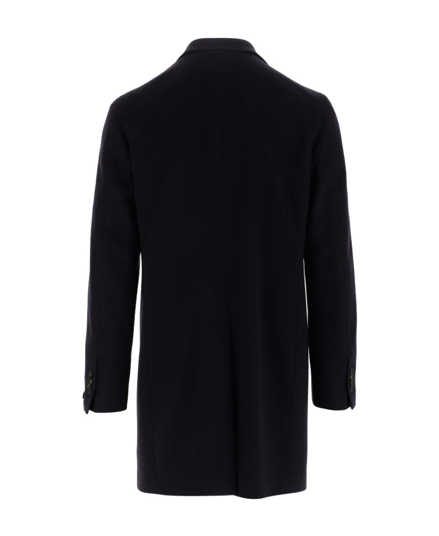 Tagliatore Single-breasted Coat In Black