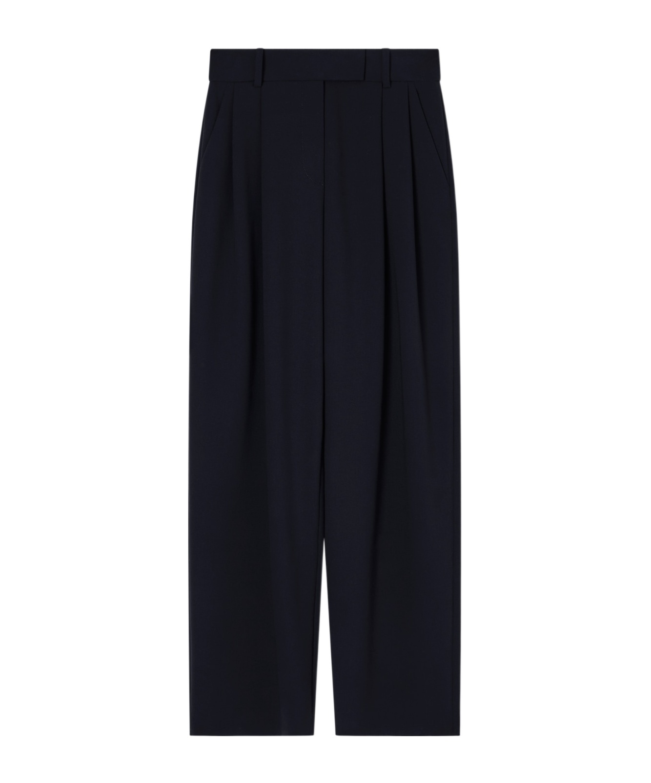 Giorgio Armani Pleated Trousers In Black