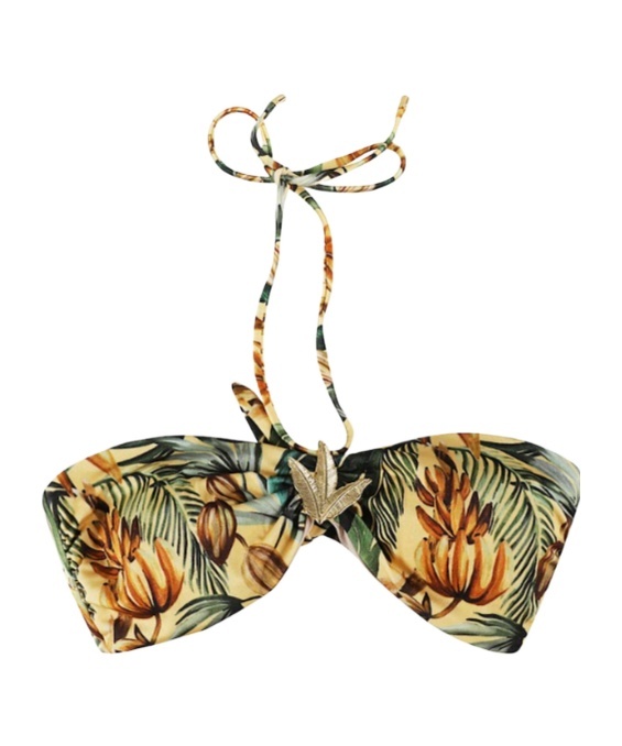 Farm Rio Patterned Bikini Top