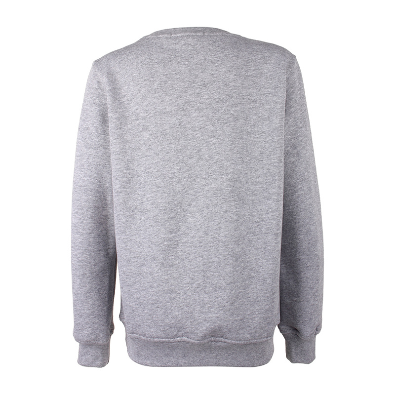 Msgm Logo Sweater In Gray