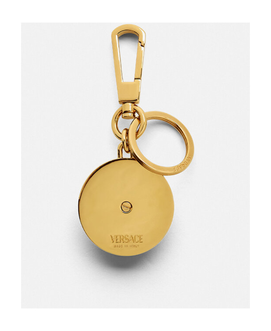 Versace Medusa Biggie Keyring In Multicolor