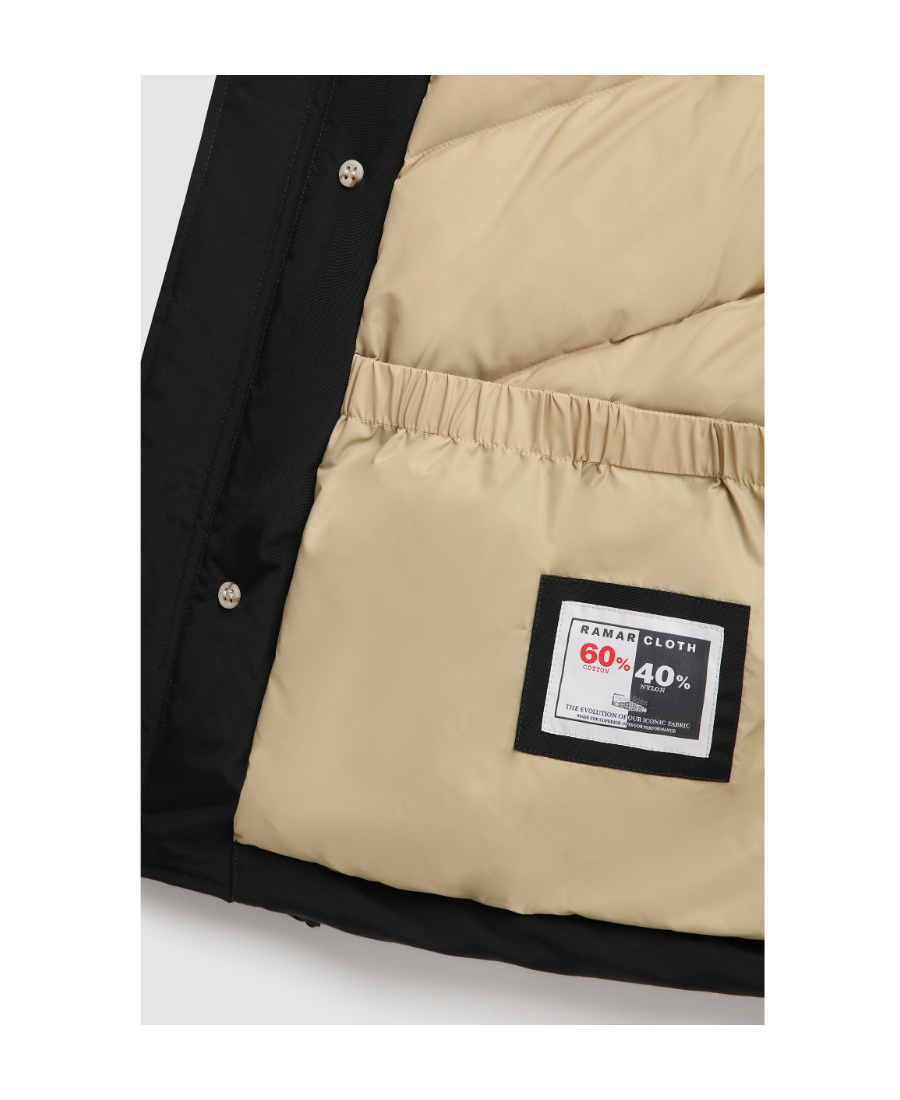 Woolrich Arctic Anorak Down Jacket In Black