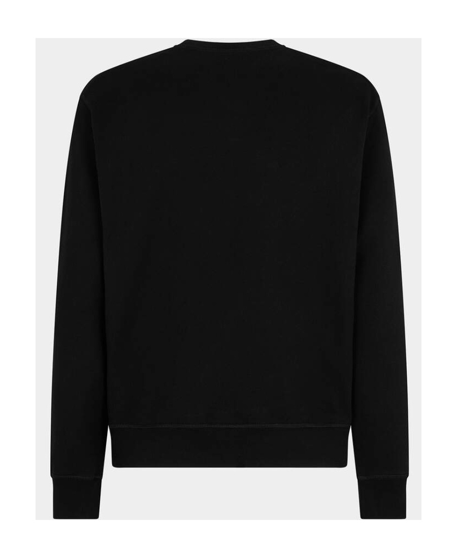 Dsquared2 Cool Fit Black Sweatshirt In Black
