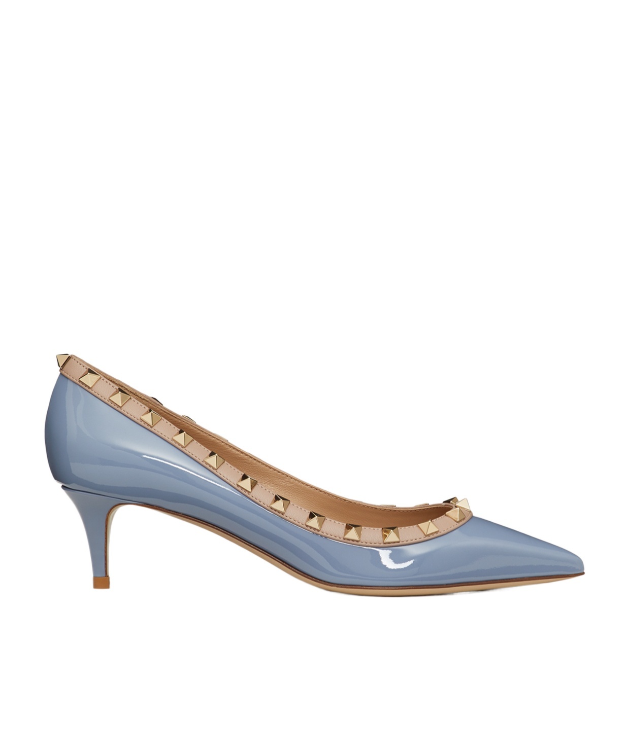 Valentino Rockstud Rivet High Heels In Multicolor
