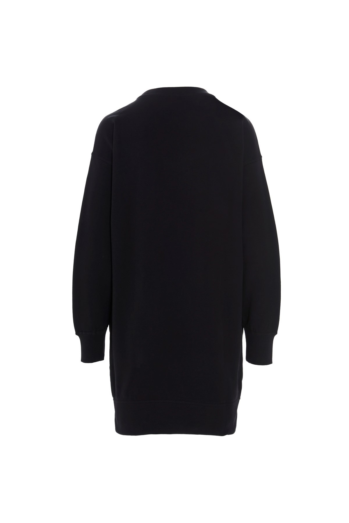 Kenzo Tiger-print Jumper Dress In Black