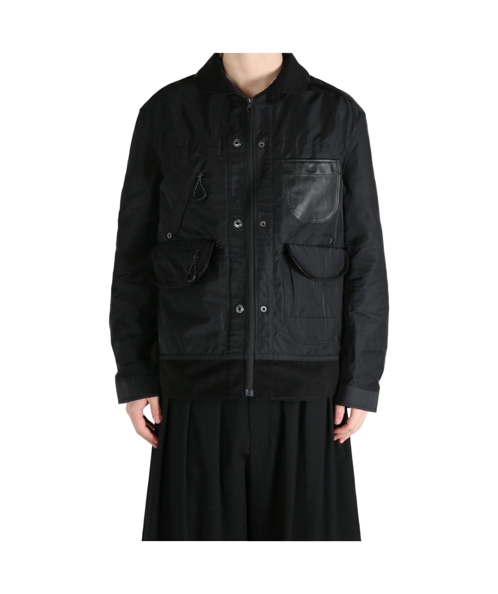 Junya Watanabe Multi-pocket Work Jacket In Black