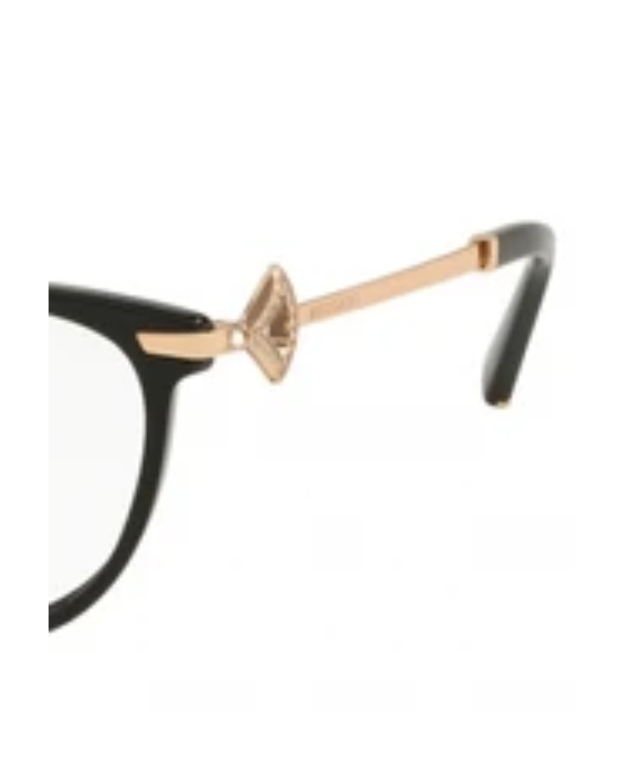 Bvlgari Black Round Frame Flat Mirror In White