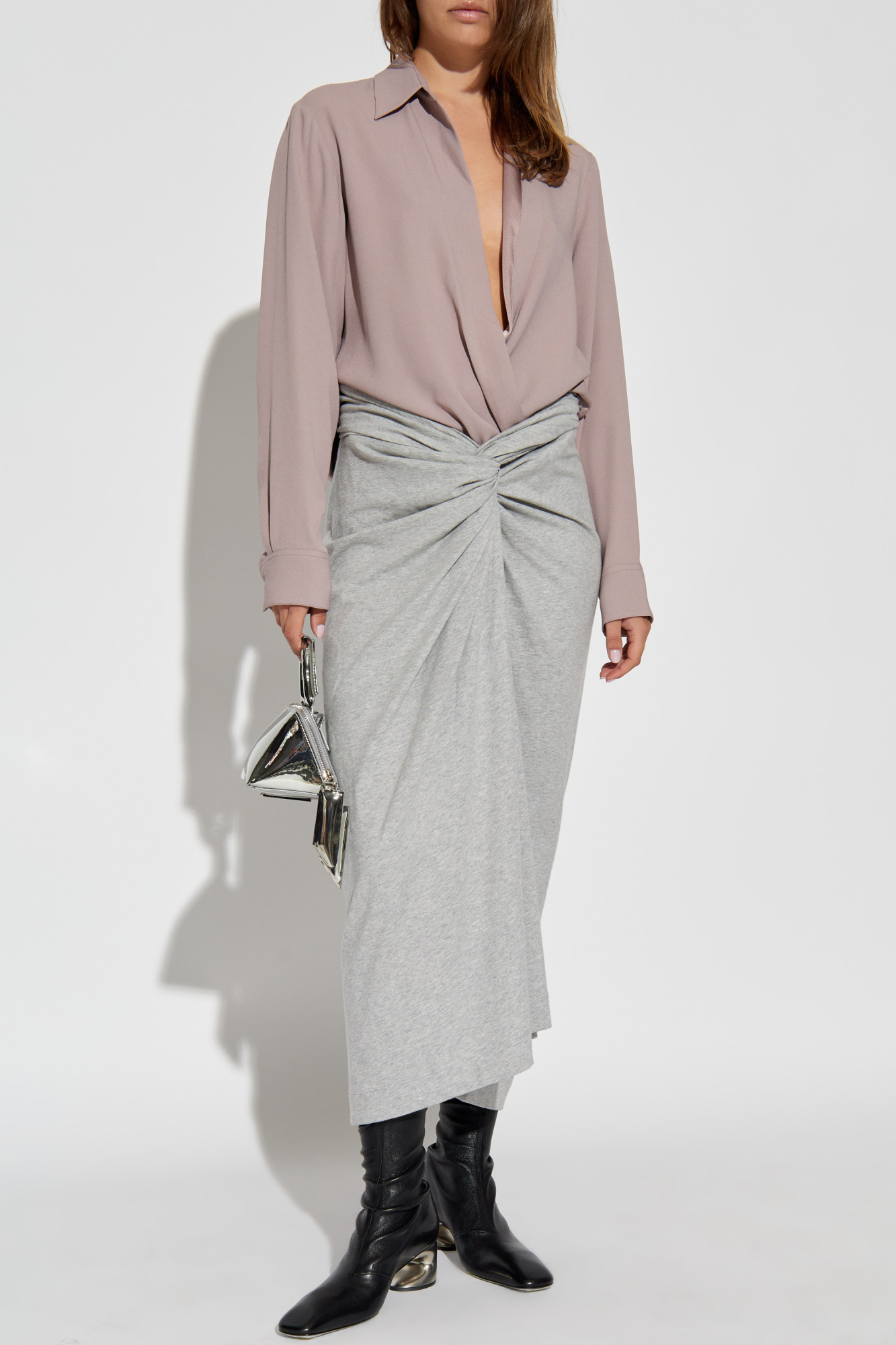 Dries Van Noten 00830 Cedal 9067 W.w.shirt Clothing In Nude
