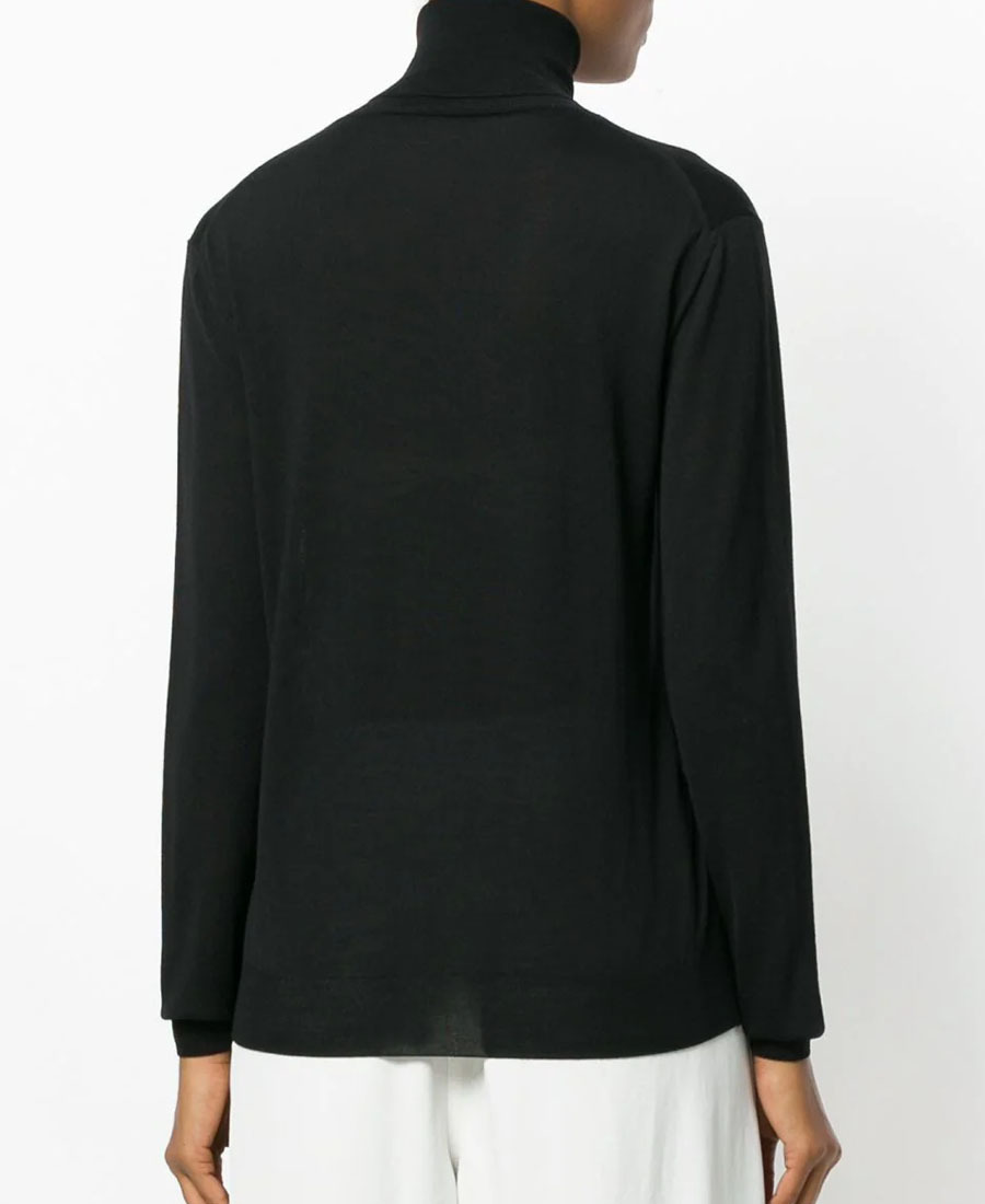 Stella Mccartney Turtleneck Jumper In Black