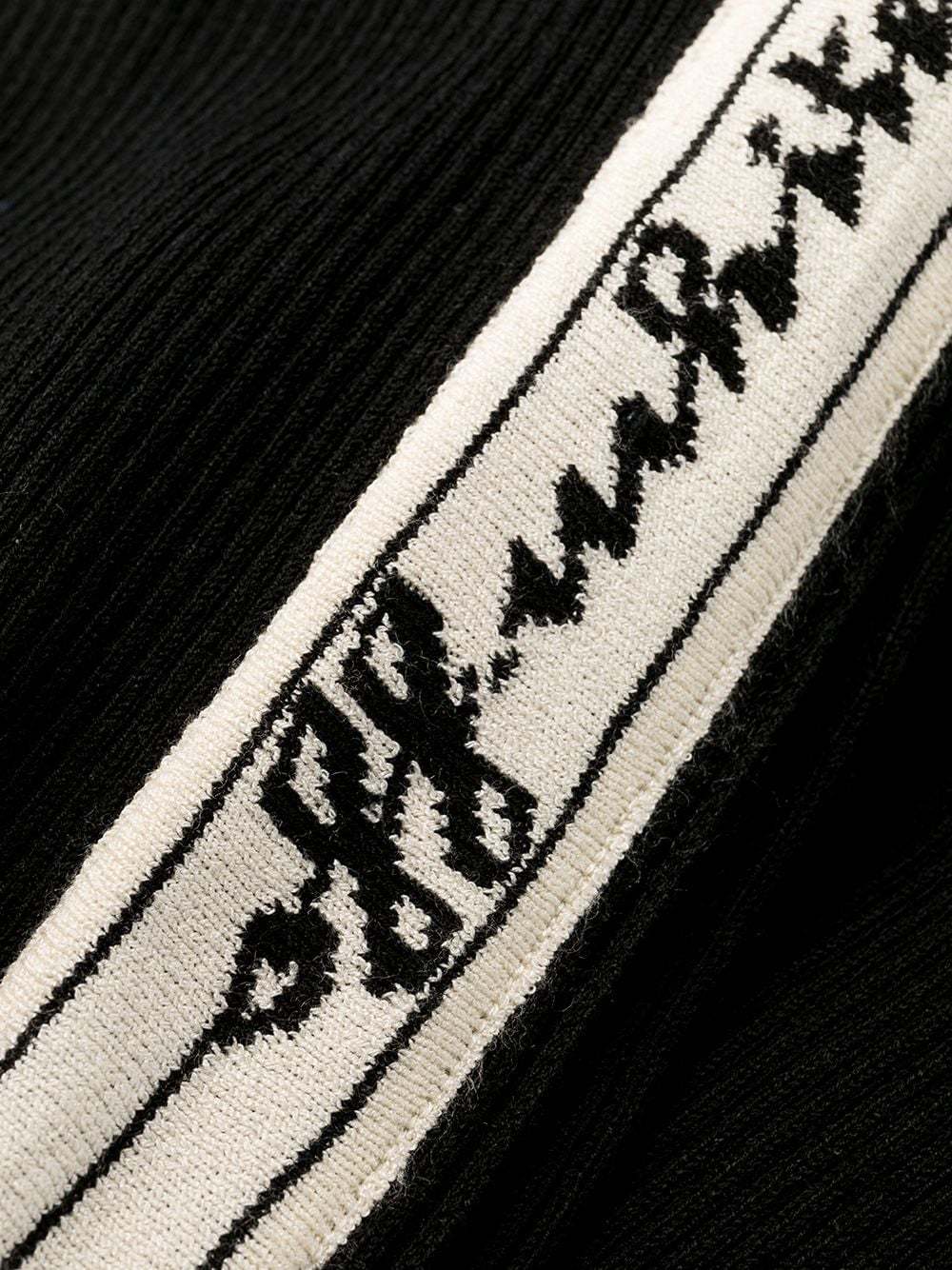 Off-white Side Stripe-detail Track Pants In Black