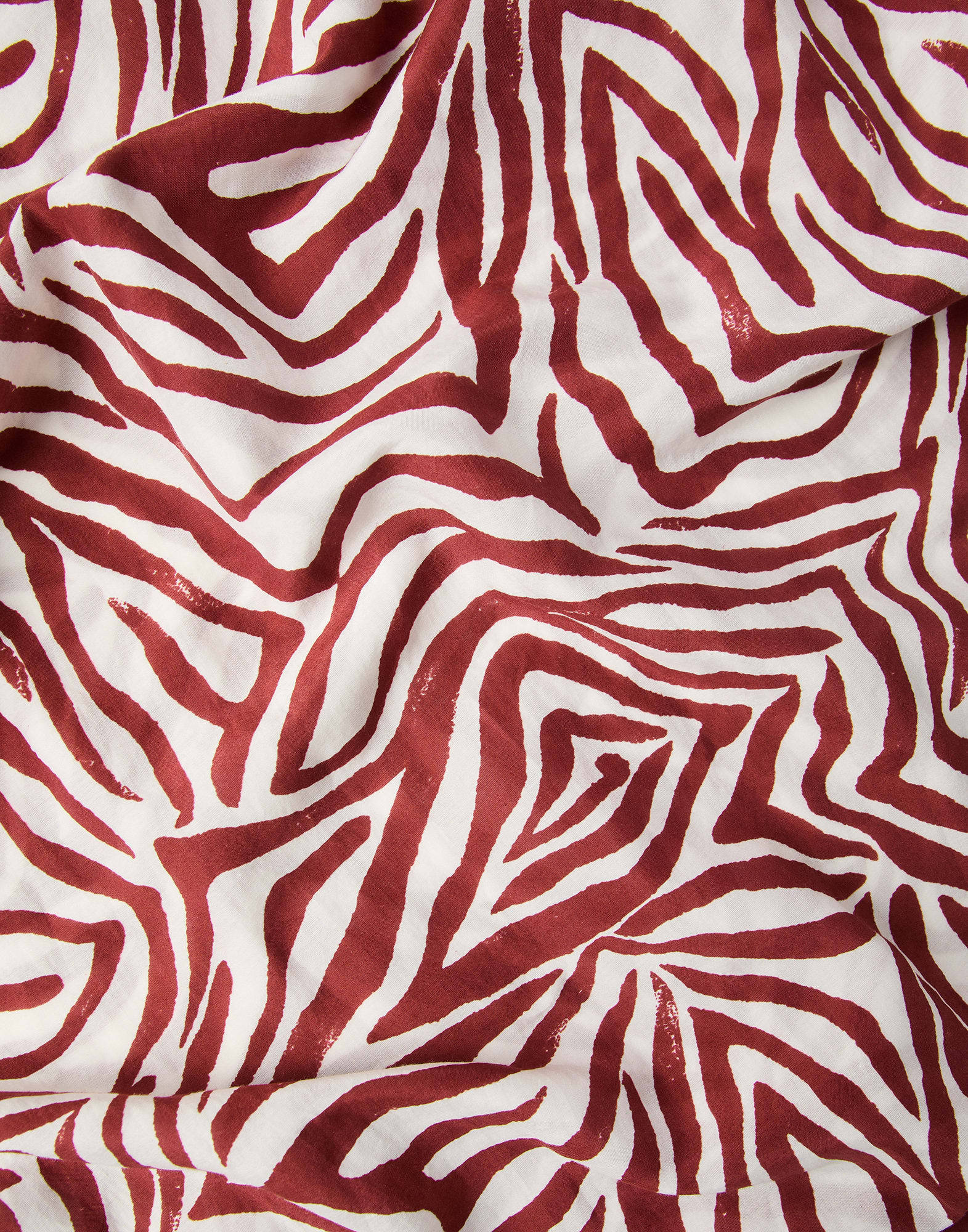 Brunello Cucinelli Ethnic Style Printed Sarong In Red