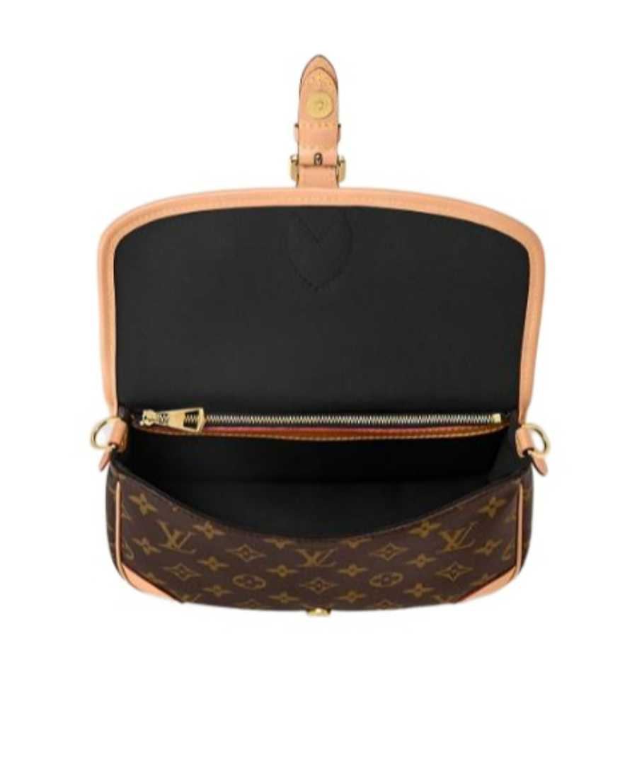 Pre-owned Louis Vuitton Diane Shoulder Backpack In Black
