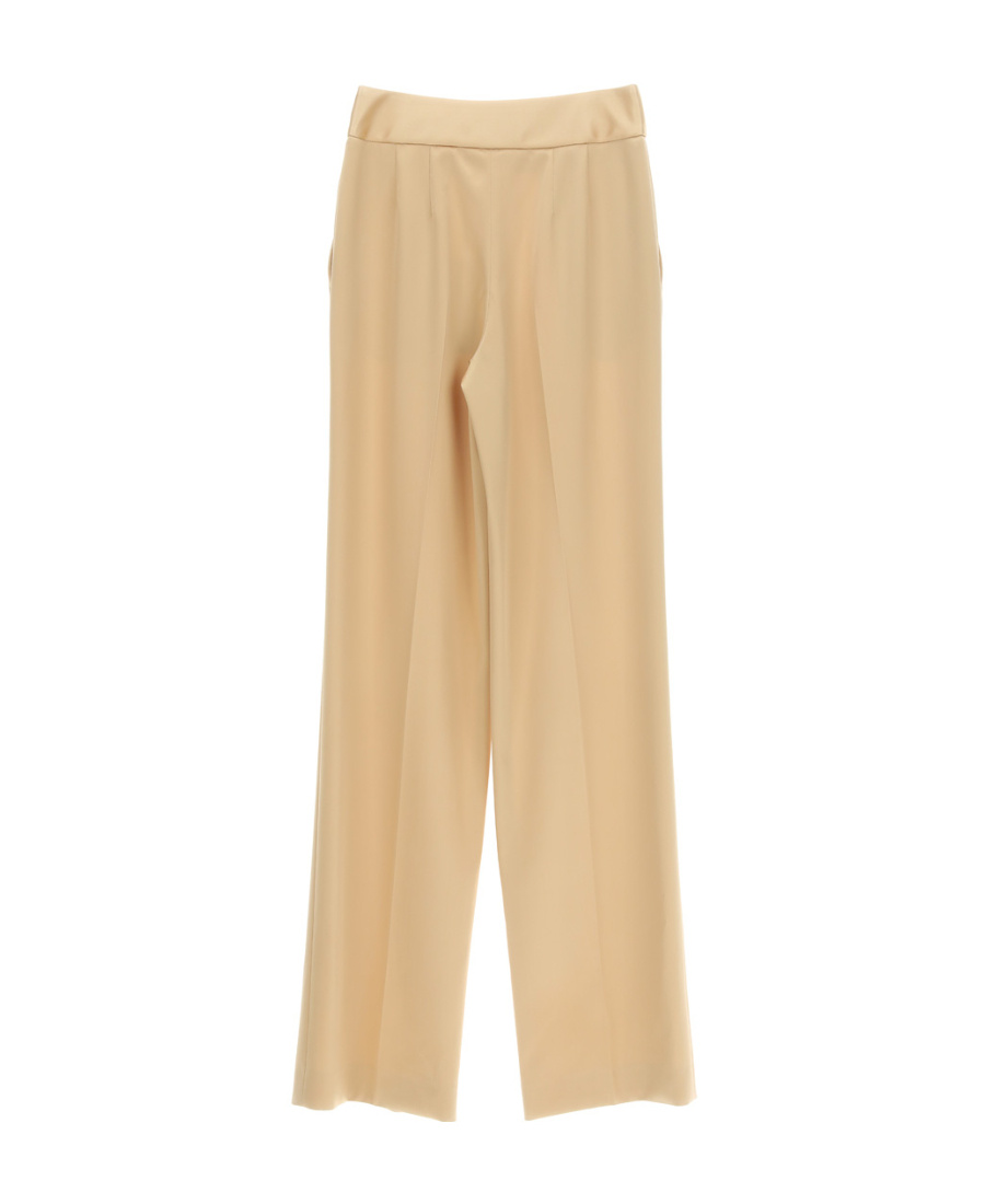 Ermanno Scervino Belted Straight-leg Trousers In Nude