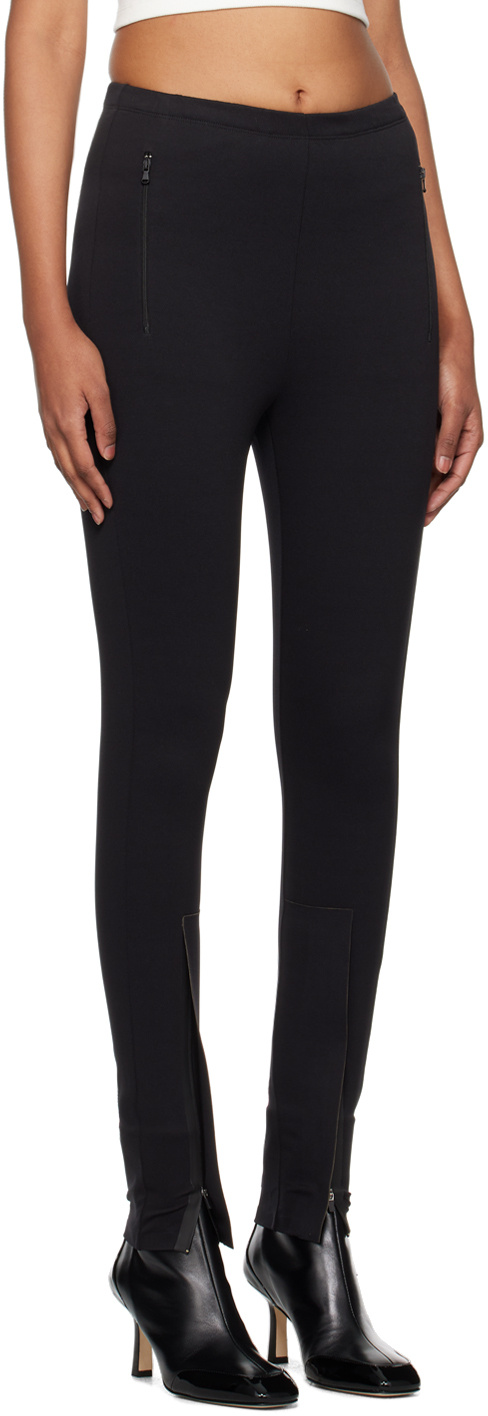 Shop Wardrobe.nyc X Browns 50 Zip Cuff Leggings