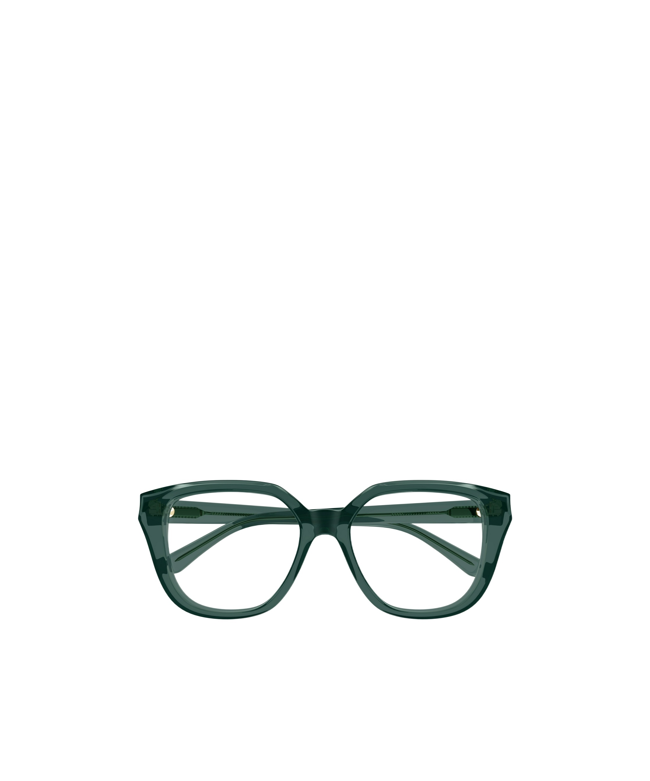 Chloé Eyewear Square-frame Glasses In Green