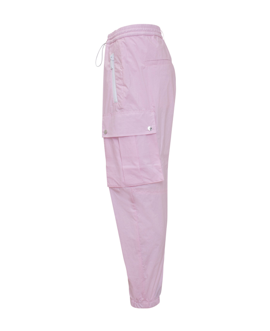 Dsquared2 Logo-print Cargo Trousers In Pink