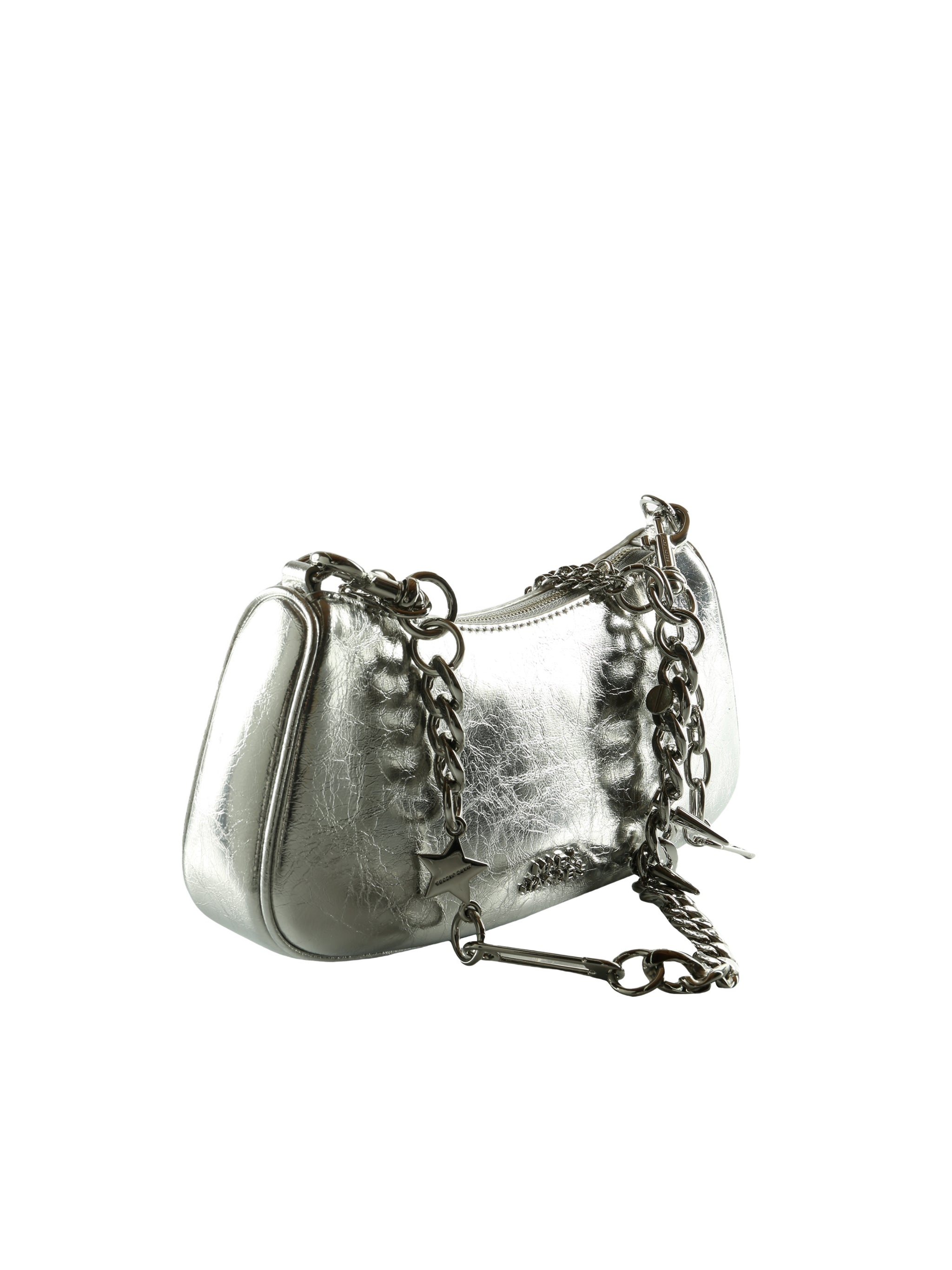Marc Jacobs Star Chain Shoulder Bag In Gray