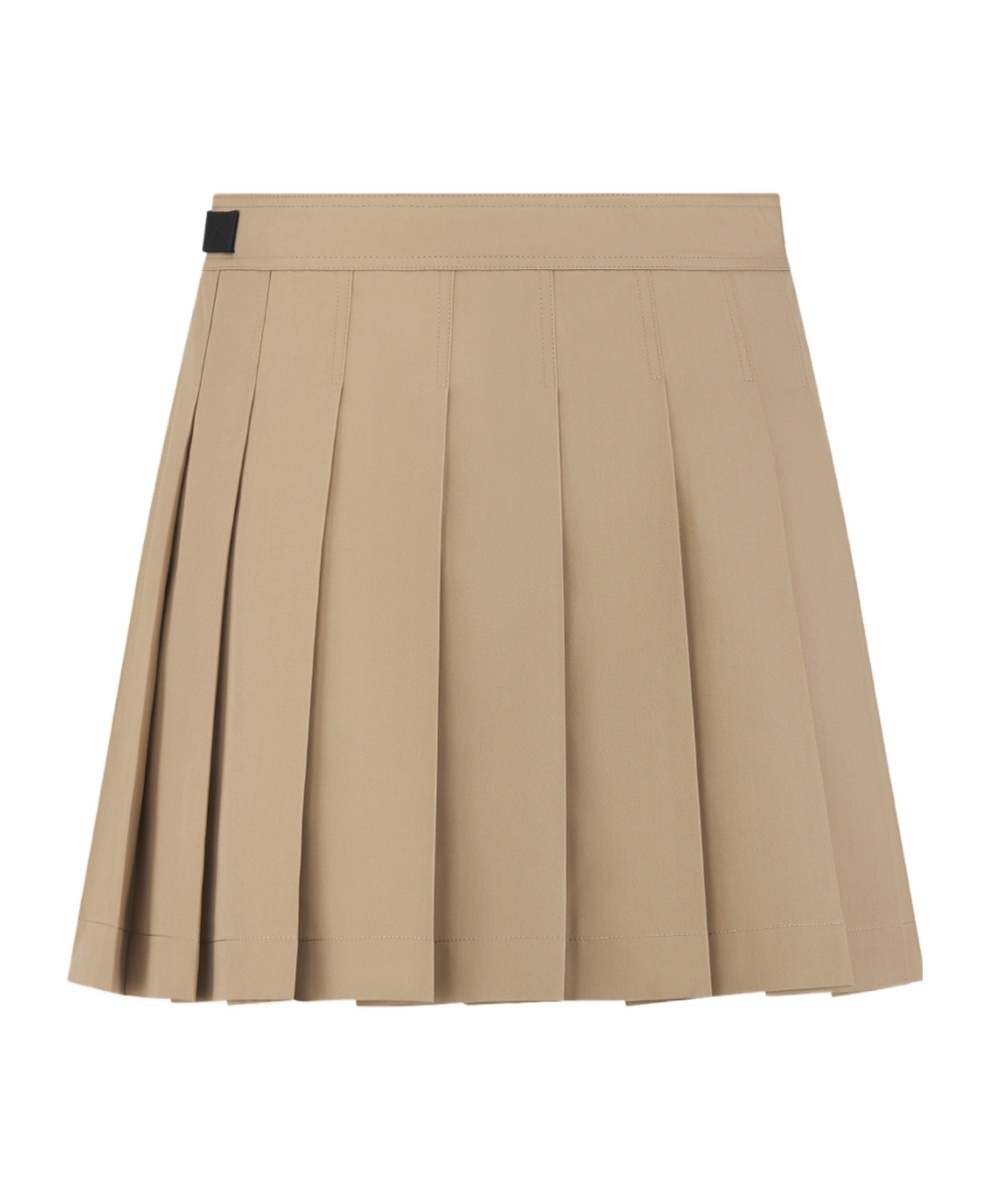 Dior Wrap Miniskirt With Integrated Cannage Shorts In Nude
