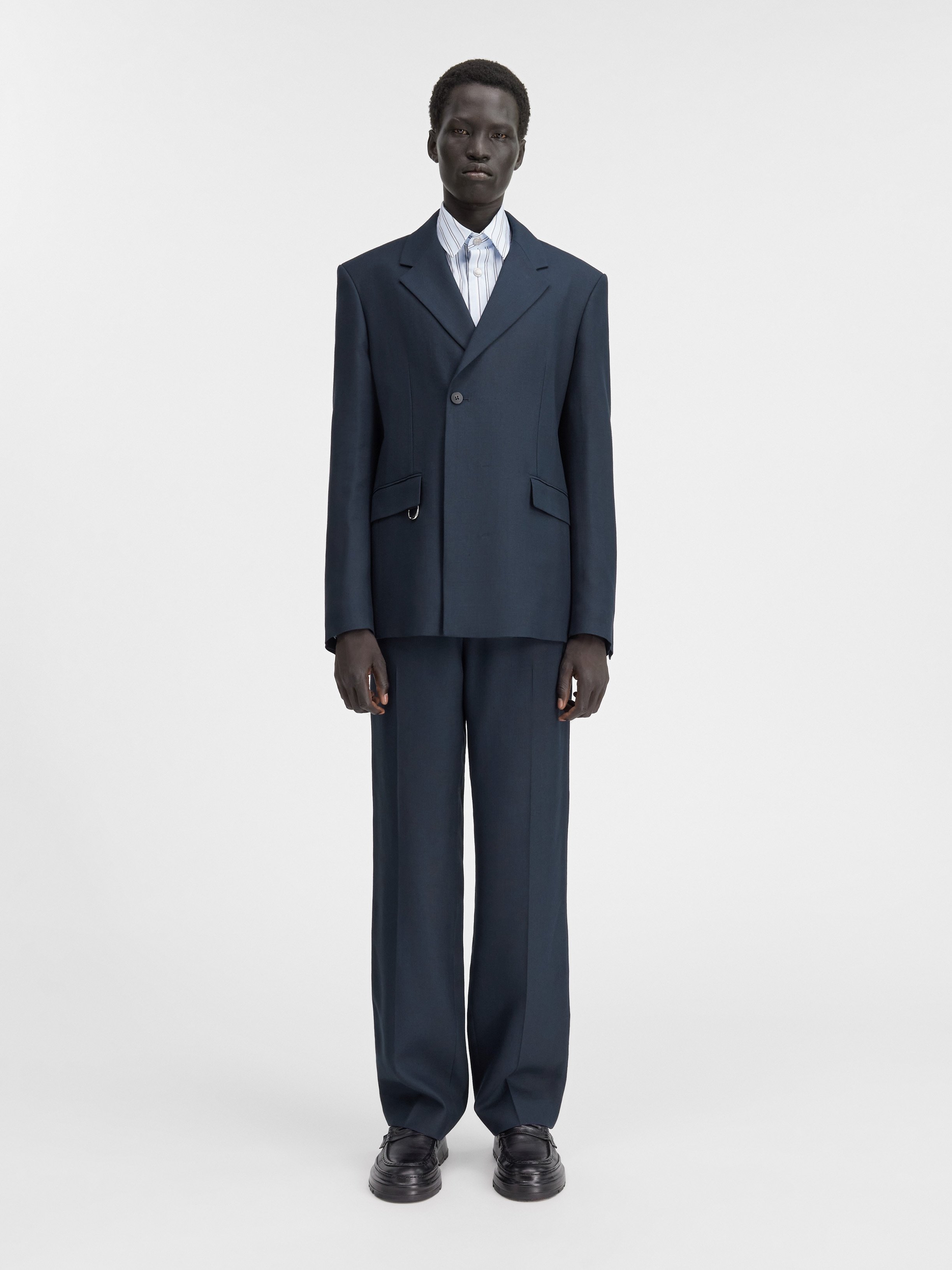 Jacquemus Double-breasted Blazer In Black