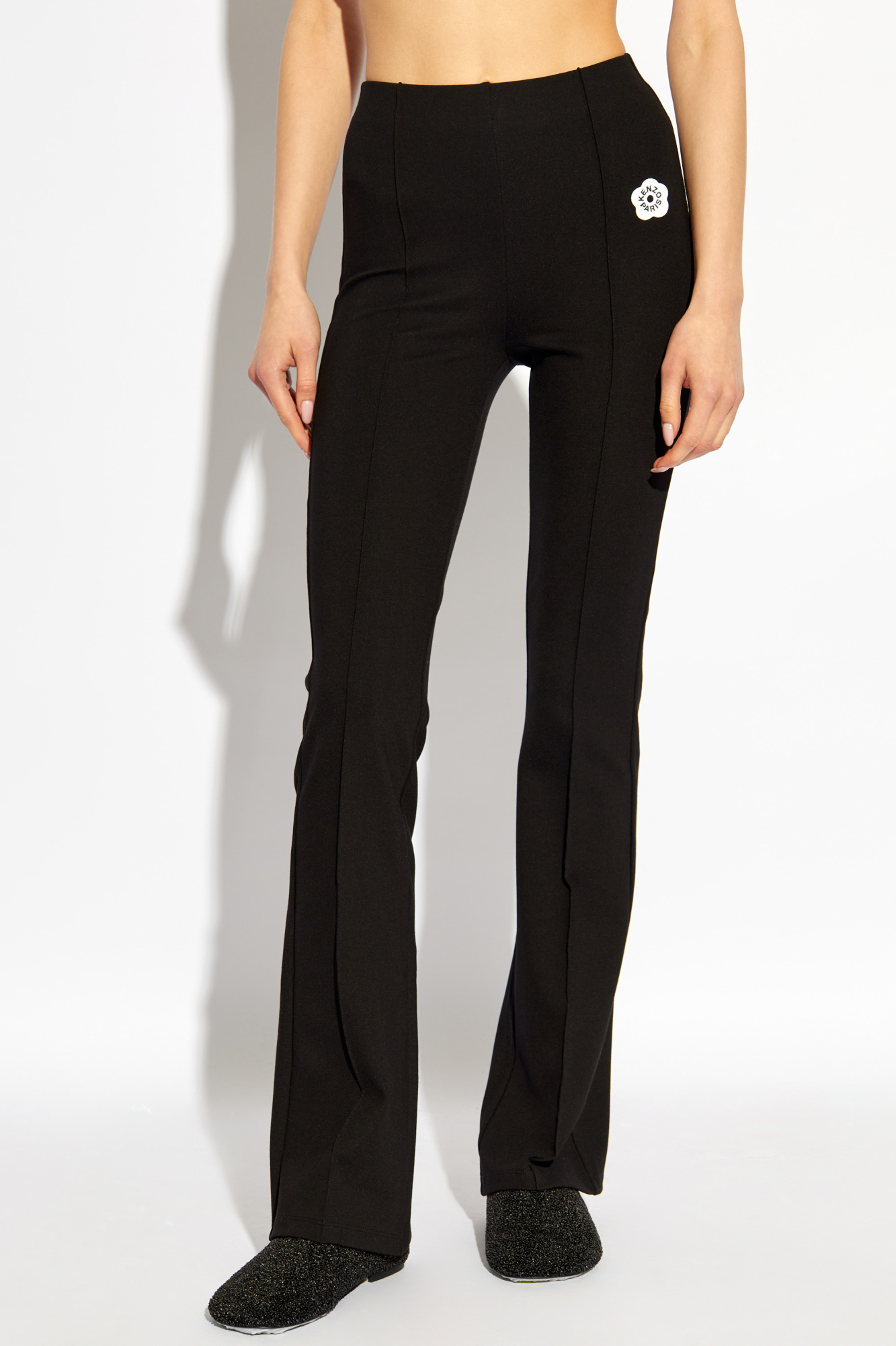 Kenzo Pants Woman Color Black In Black