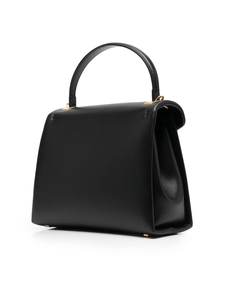 Valentino One Stud Crossbody Bag In Black