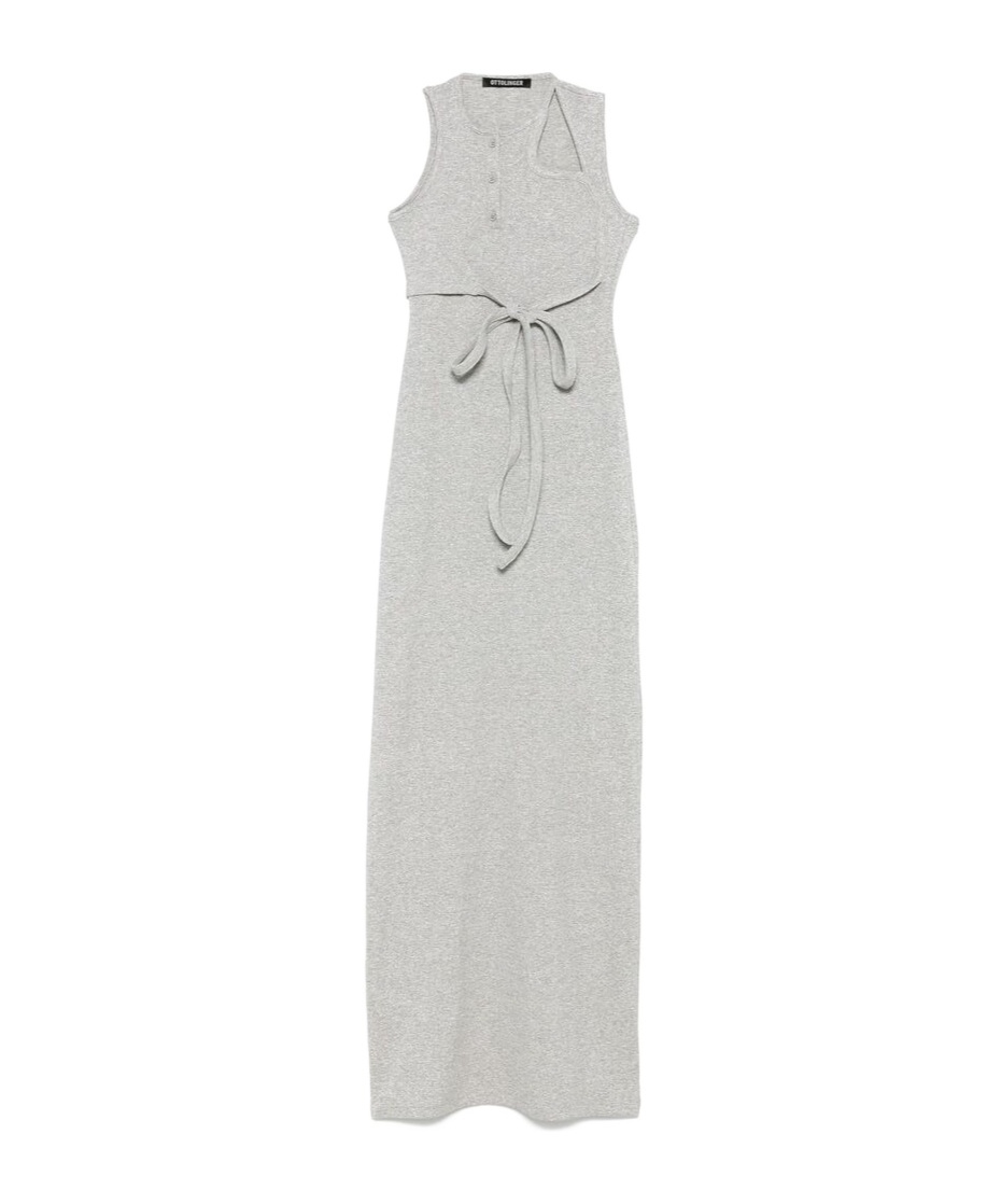 Ottolinger Tank Maxi Dress In Grey