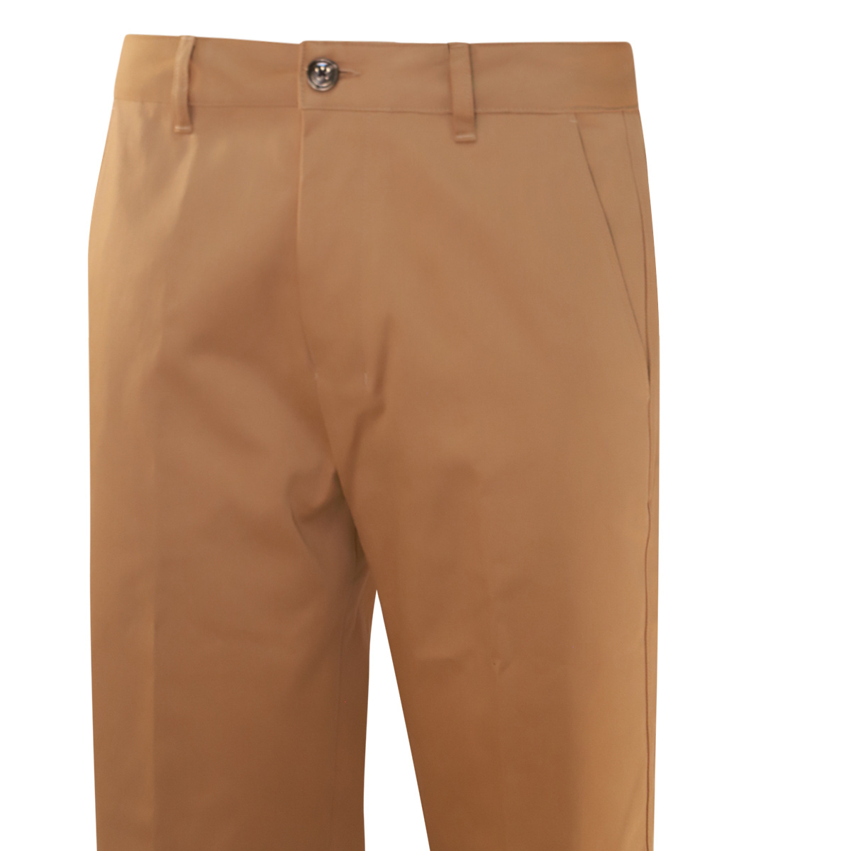 Ami Alexandre Mattiussi Beige Cotton Pants In Brown