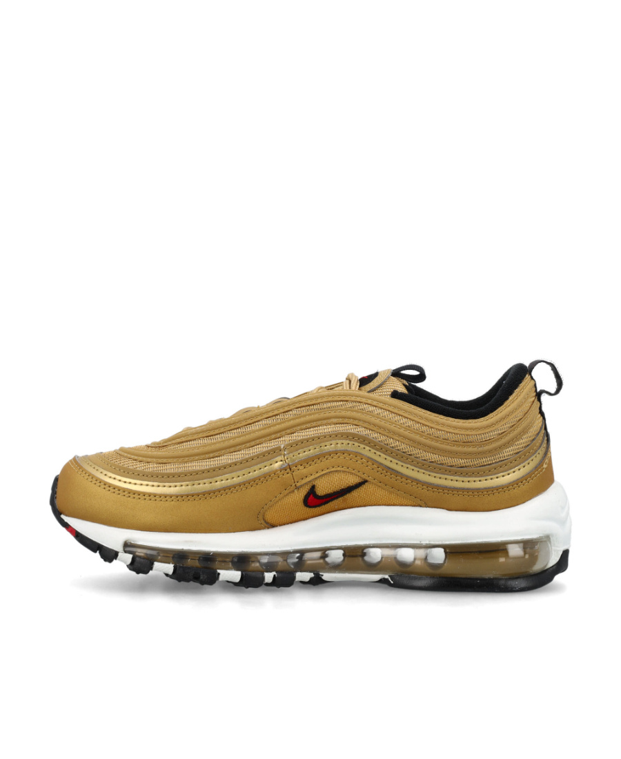 Nike Woman Sneakers Gold Size 9.5 Textile Fibers In Brown