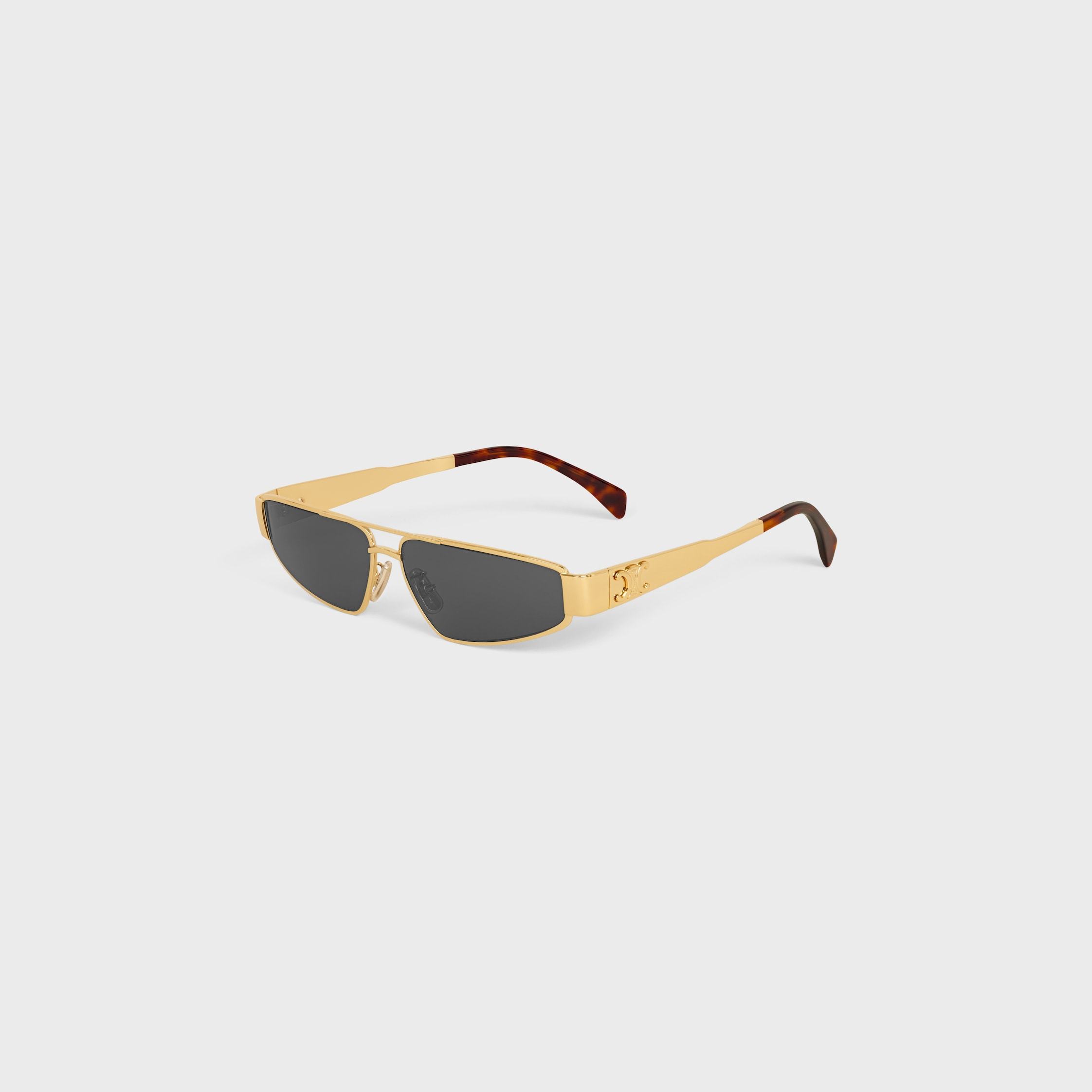 Celine Triomphe Metal 05 Sunglasses In Metal