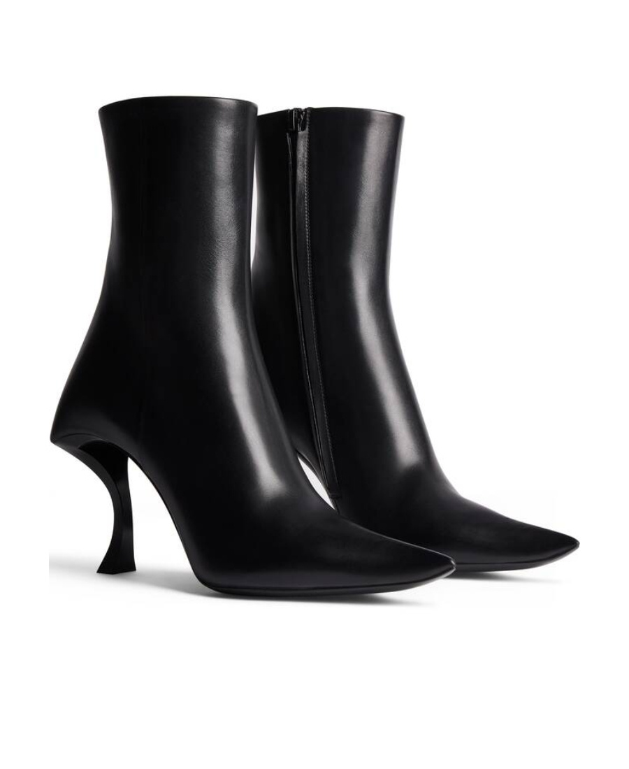 Balenciaga Stivaletti Witch 110 Mm Da Donna In Nero In Black
