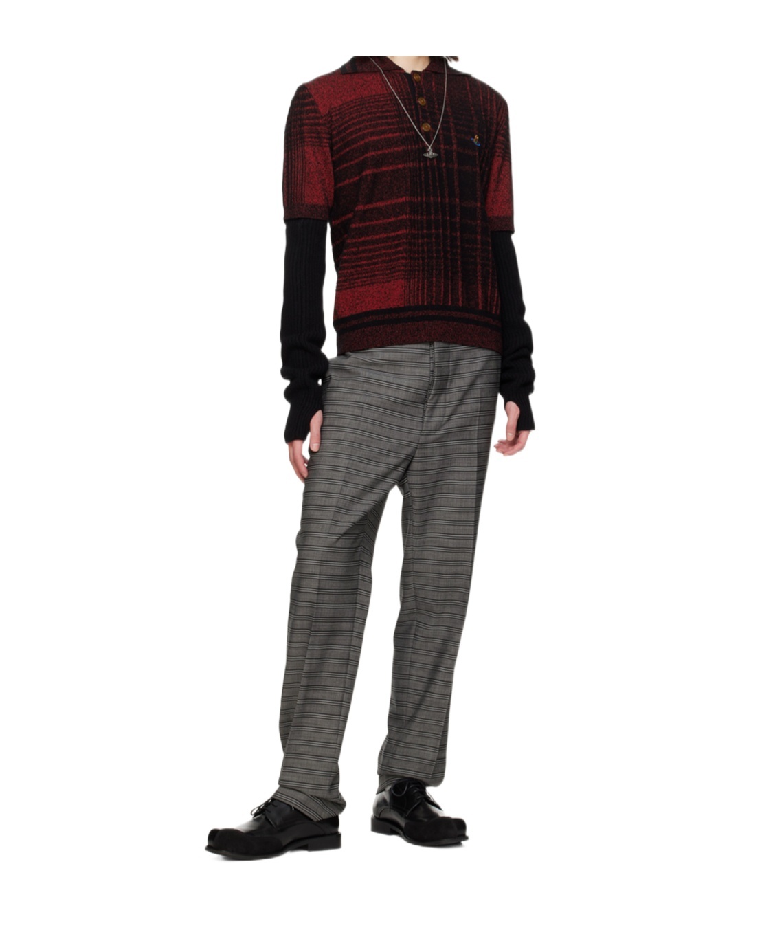 Vivienne Westwood Black Fisherman Arm Warmers