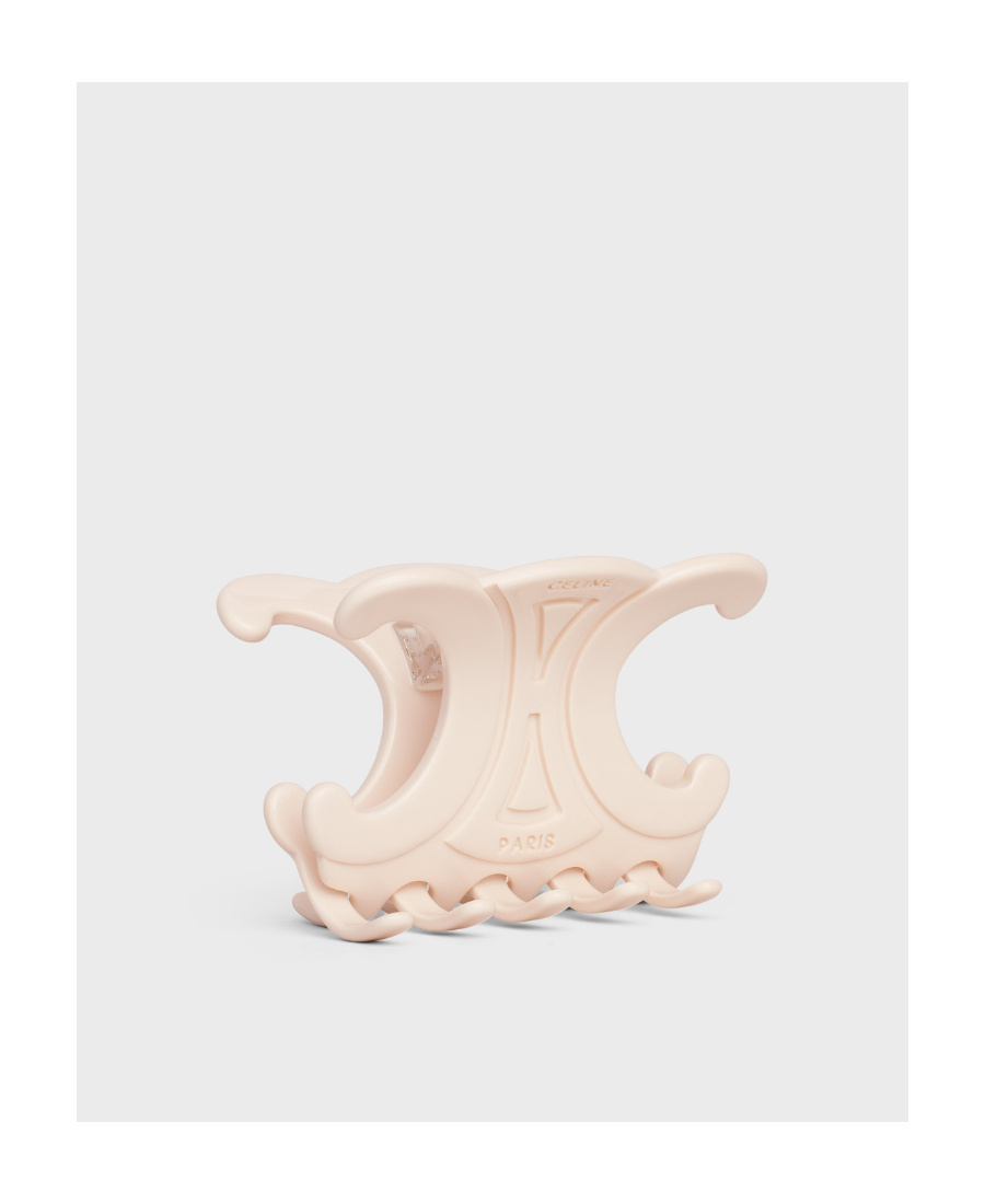 CELINE CELINE LARGE HAIR CLAW IN ACETATE