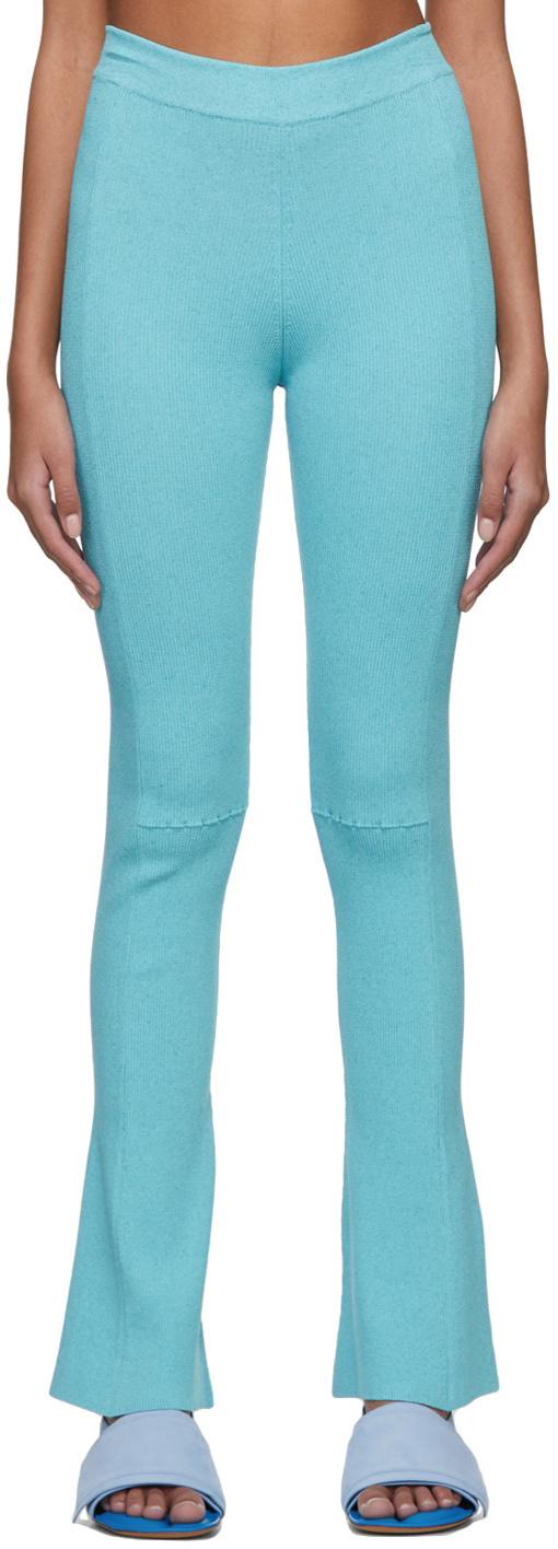 JACQUEMUS STRETCH BOOTCUT TROUSERS