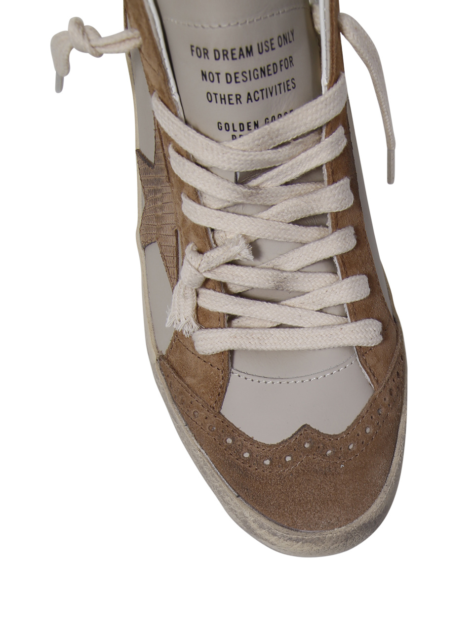 Golden Goose Lace-up High-top Casual Shoes In Gray