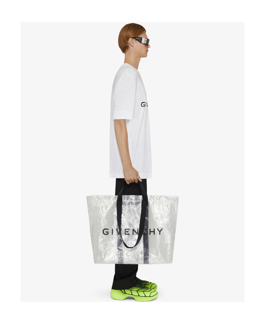 Givenchy White Cotton T-shirt With Logo In White