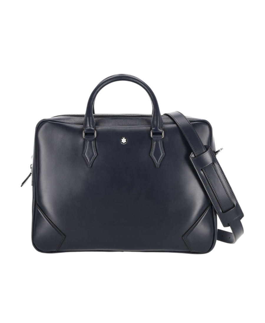 Montblanc Zipped Document Case In Black