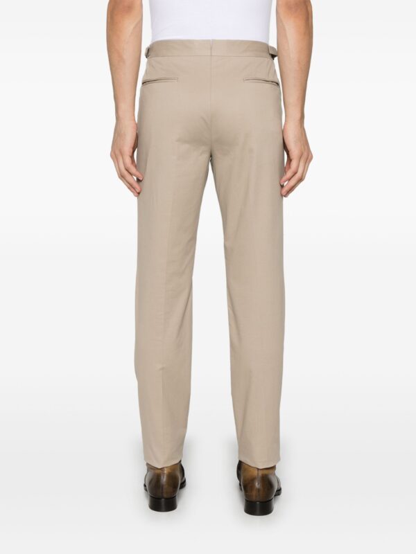 Shop Zegna Pocket Casual Pants In Nude