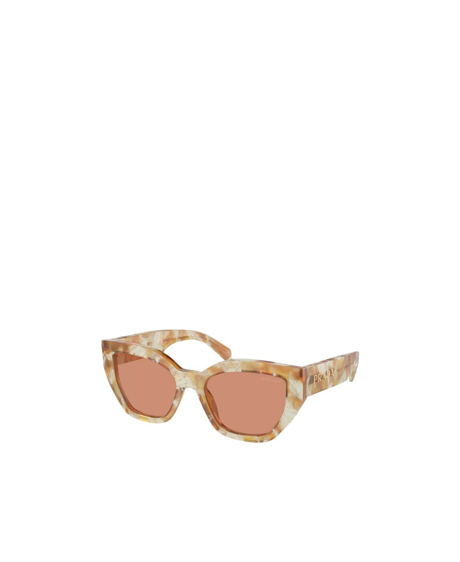 Prada Cat-eye Frame Sunglasses Sunglasses In Nude