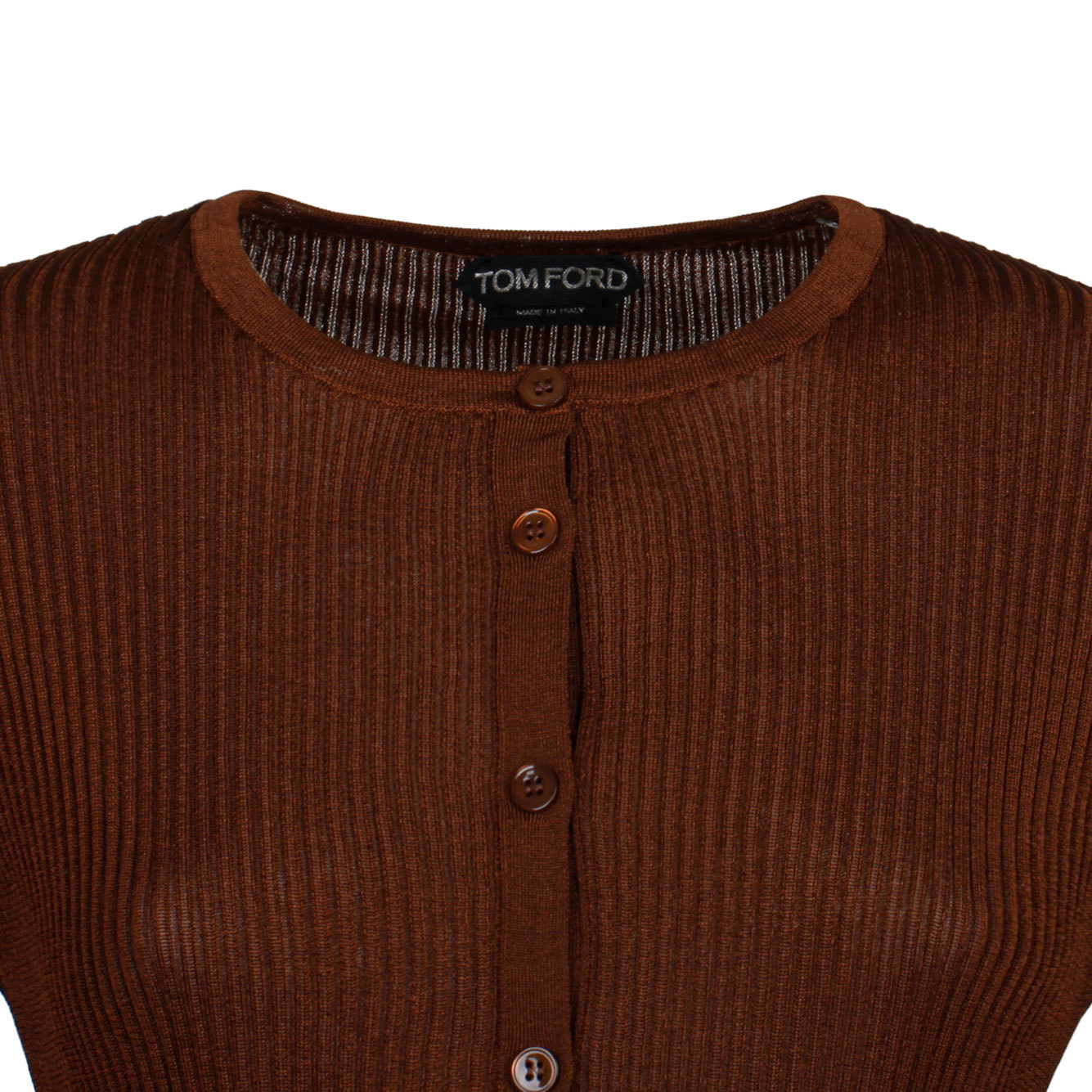 Tom Ford Ribbed Button-up Cardigan