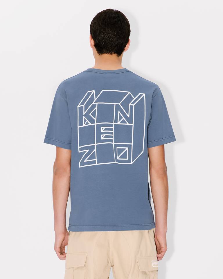 Kenzo Short-sleeved T-shirt In Blue