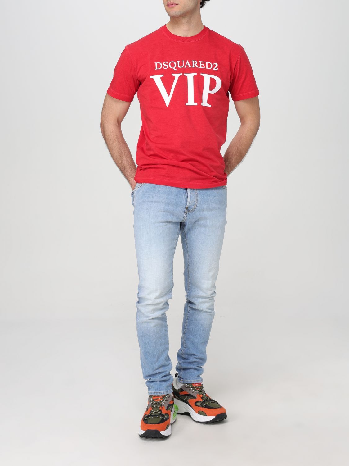 Dsquared2 T-shirt Men Color Red In Red